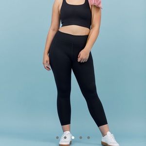 Girlfriend Collective Black Leggings